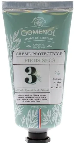 Crème protectrice pieds secs Gomenol - tube de 75 ml