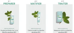 Crème pureté à la menthe bio Klorane - tube de 40ml