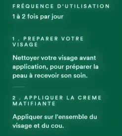 Crème pureté à la menthe bio Klorane - tube de 40ml