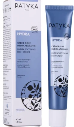Crème riche hydra apaisante Patyka - tube de 40ml