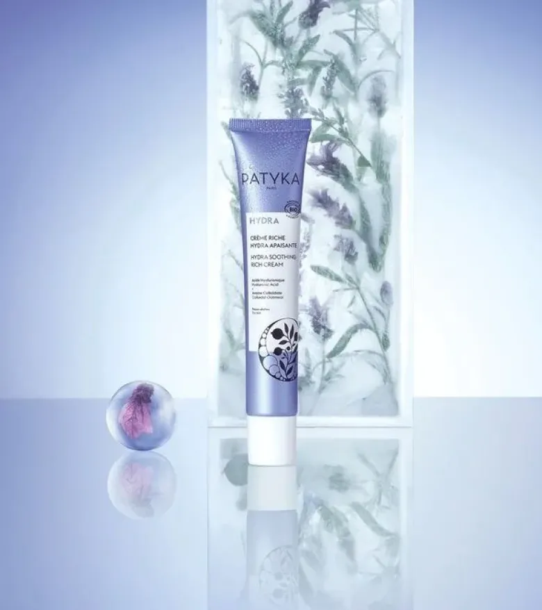 Crème riche hydra apaisante Patyka - tube de 40ml
