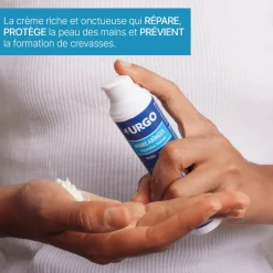 Crème réparation intense mains abîmées Urgo - flacon-pompe de 50ml