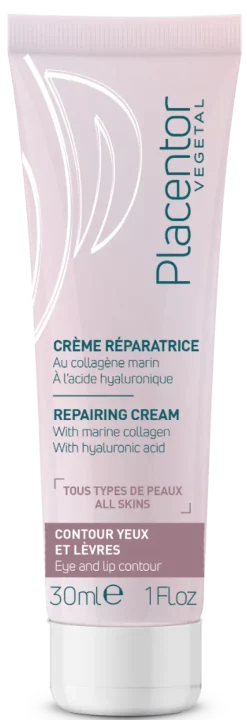 Crème réparatrice contour des yeux et lèvres Placentor - tube de 30 ml