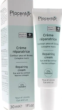 Crème réparatrice contour des yeux et lèvres Placentor - tube de 30 ml