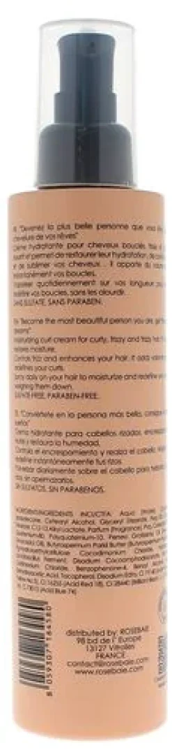 Crème sculptant boucle x huile d'avocat RoseBaie - flacon-pompe de 200 ml