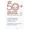 Crème solaire bébé SPF50+ Cattier - flacon pompe de 50ml