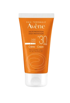 Crème solaire pour peaux sensibles haute protection spf 30 Avène - tube de 50 ml