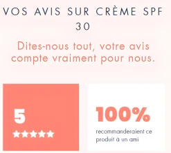 Crème solaire pour peaux sensibles haute protection spf 30 Avène - tube de 50 ml