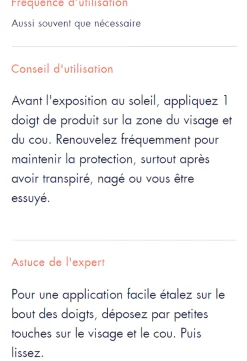 Crème solaire SPF50+ Avène - tube de 50ml