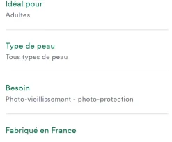 Crème solaire sublime au Tamanu bio et Monoï visage SPF 30 Klorane - tube de 50 ml