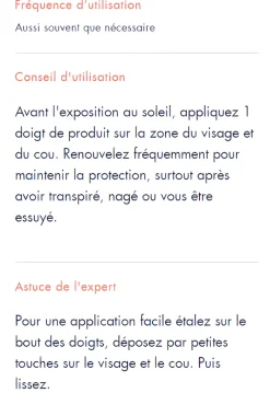 Crème solaire teintée SPF 50+ Avène - tube de 50 ml