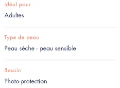 Crème solaire teintée SPF 50+ Avène - tube de 50 ml