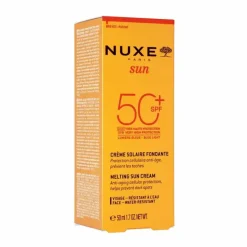 Crème solaire visage fondante SPF50 Nuxe Sun - tube de 50ml