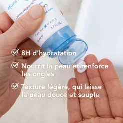 Crème ultra-nourrissante mains & ongles Atoderm Bioderma - lot de 2 tubes