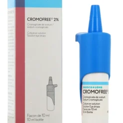 Cromofree 2% collyre en solution - boîte de 1 flacon de 10ml