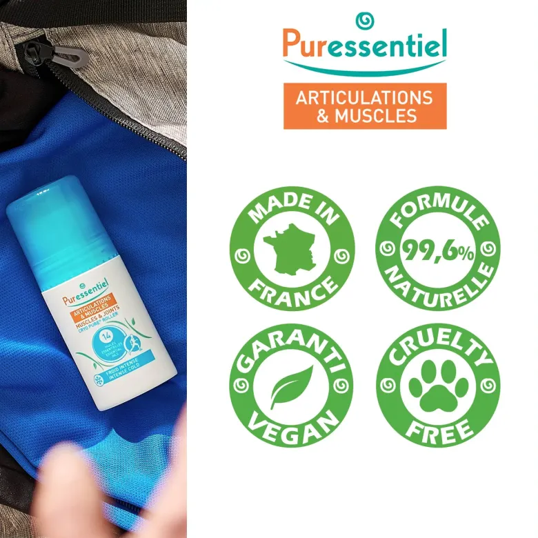 Cryo Pure gel articulations & muscles Puressentiel