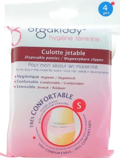 Culotte jetable taille S Orgakiddy - Sachet de 4 unités