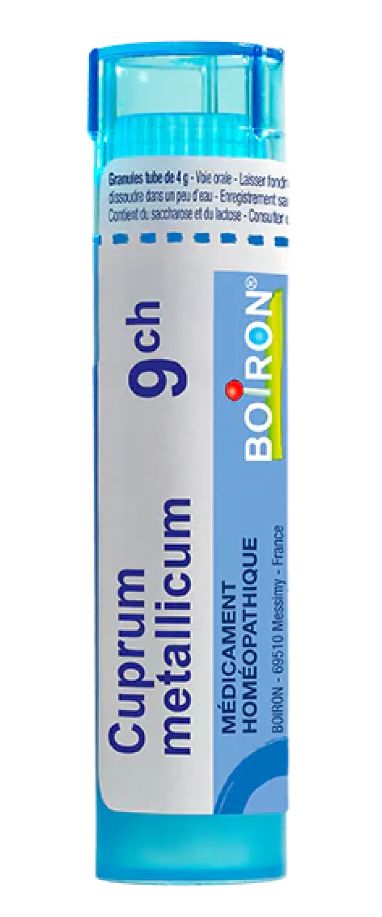 CUPRUM METALLICUM granules Boiron - tube 4 g