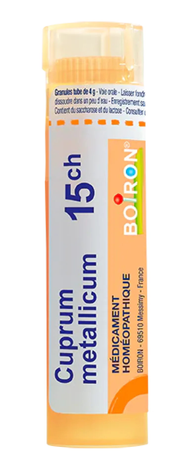 CUPRUM METALLICUM granules Boiron - tube 4 g