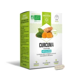 Curcuma bio Dayang - boîte de 30 gélules
