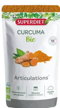Curcuma bio Superdiet - sachet de 200 g