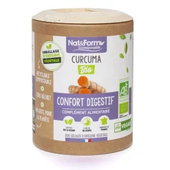 Curcuma confort digestif bio Nat&Form