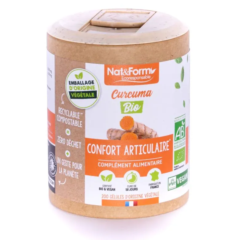 Curcuma confort digestif bio Nat&Form