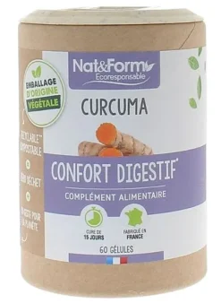 Curcuma confort digestif bio Nat&Form