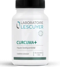 Curcuma+ Lescuyer - pot de 60 comprimés