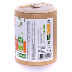 Curcuma piperine Bio Ecoresponsable Nat&Form - boite de 200 gélules