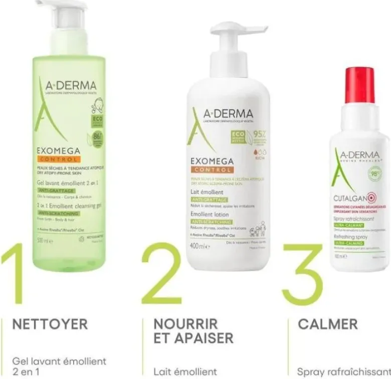 Cutalgan spray rafraîchissant ultra-calmant A-derma - spray de 100 ml