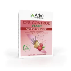 Cys control flash Arkopharma - boite de 20 gélules