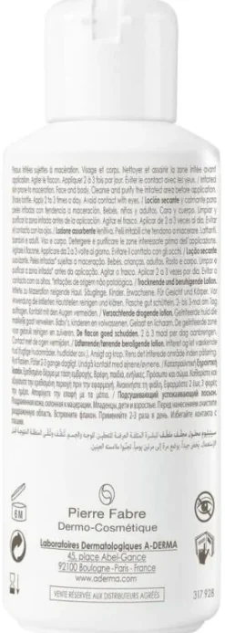 Cytelium lotion asséchante apaisante A-Derma – flacon 100 ml