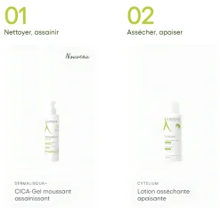 Cytelium lotion asséchante apaisante A-Derma – flacon 100 ml