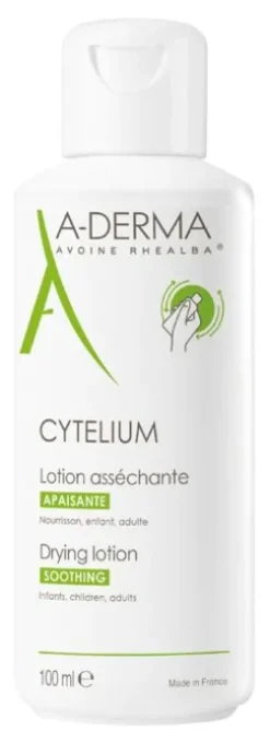 Cytelium lotion asséchante apaisante A-Derma – flacon 100 ml