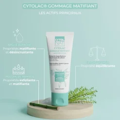 Cytolac gommage matifiant Cytolnat - tube de 75ml