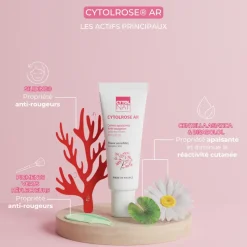 Cytolrose AR crème apaisante anti-rougeurs peaux sensibles Cytolnat - tube de 40ml