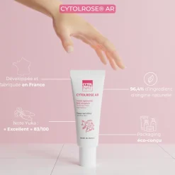 Cytolrose AR crème apaisante anti-rougeurs peaux sensibles Cytolnat - tube de 40ml