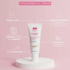 Cytolrose cc crème soin anti-rougeurs Cytolnat - tube de 40ml