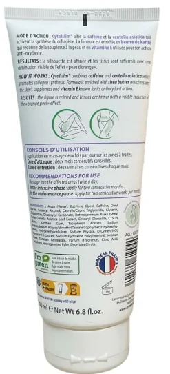 Cytolslim crème amincissante et raffermissante Cytolnat - tube de 200ml