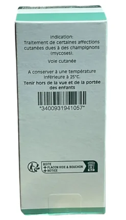 Daktarin 2% mycoses cutanées antifongique local - flacon poudreur de 30g