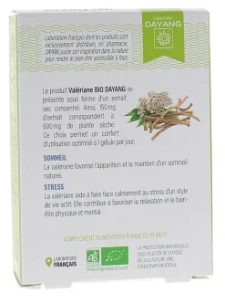 Dayang Valériane bio sphère du sommeil