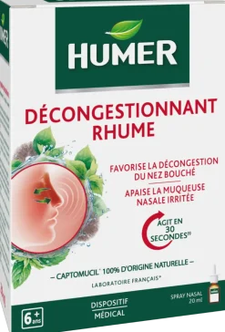 Décongestionnant rhume Humer - spray nasal de 20 ml