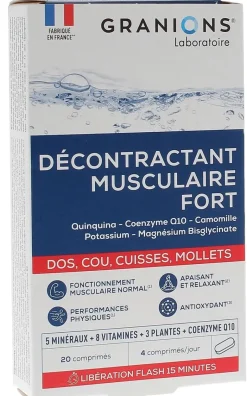 Décontractant musculaire fort Granions