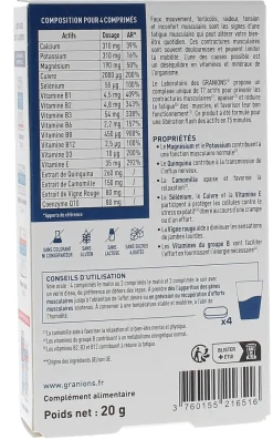 Décontractant musculaire fort Granions
