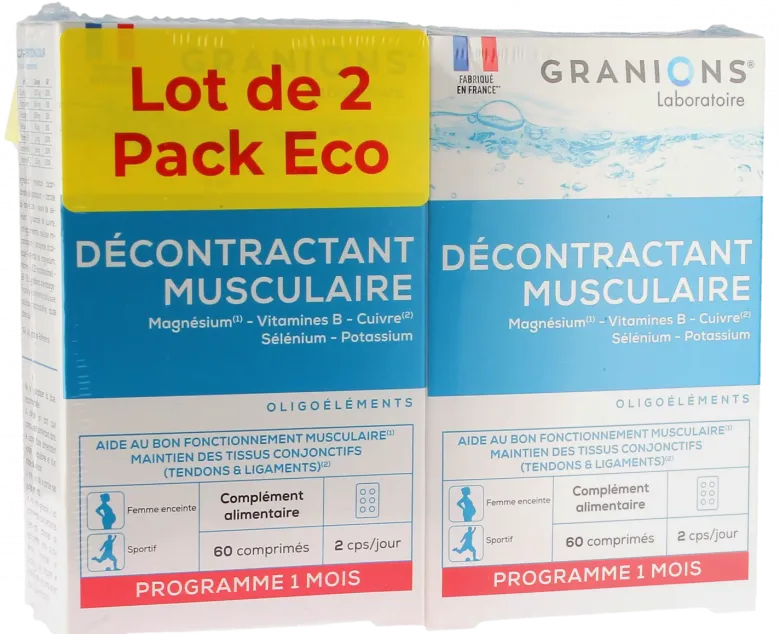 Décontractant musculaire Granions