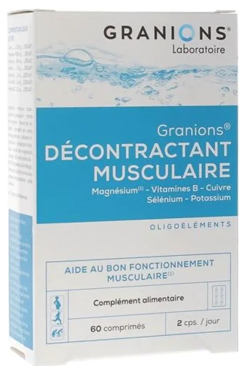 Décontractant musculaire Granions
