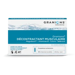 Décontractant musculaire Granions solution buvable en ampoule