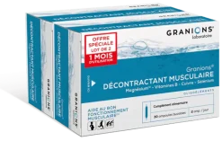 Décontractant musculaire Granions solution buvable en ampoule