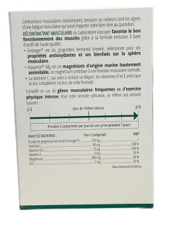Décontractant musculaire Lescuyer - boite de 30 comprimés